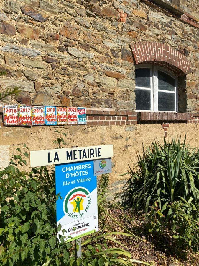 Bed and Breakfast La Métairie Domloup Exterior foto