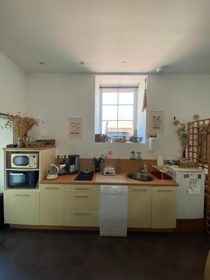 Bed and Breakfast La Métairie Domloup Habitación foto
